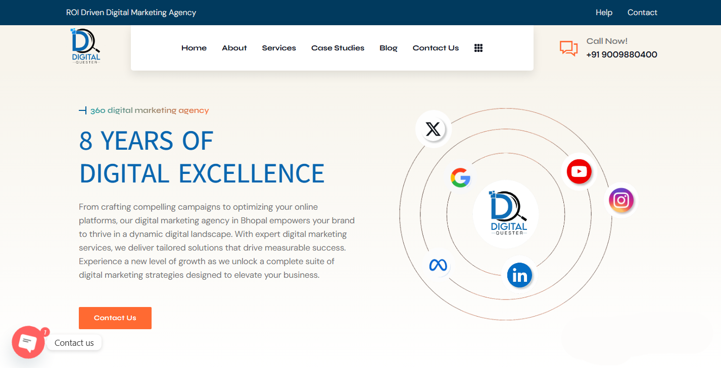 Digital Quester Fastest Growing Digital Marketing Company in India